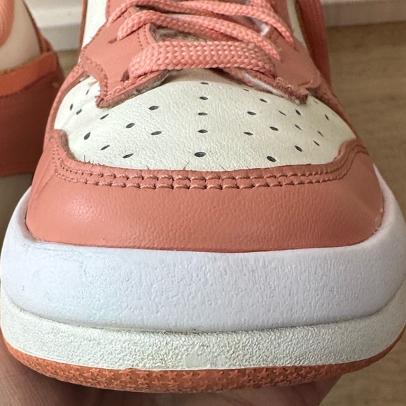 Nike Dunk High Up Women's 8 High-Top Sneakers in Pink Crimson & Sail Streetwear - Picture 14 of 16